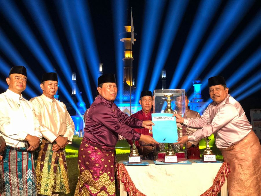 Berjalan Sukses, H. Sukiman Tutup MTQ  Ke-XXIV Tingkat Kabupaten Rohul 