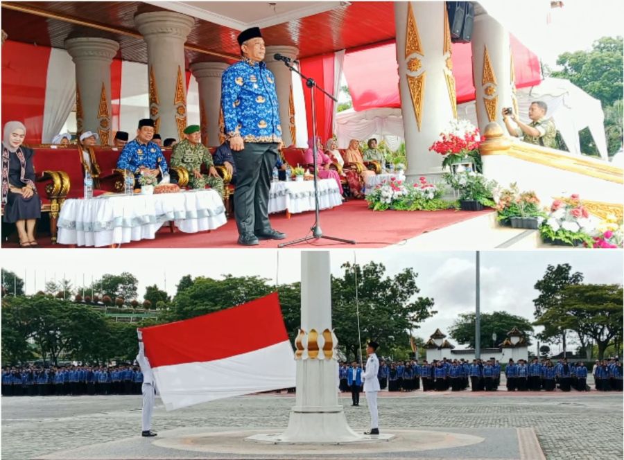 Bukan Sekadar Seremoni, Bupati Rokan Hulu Serukan Pemuda Buktikan Cinta Tanah Air dengan Aksi Nyata