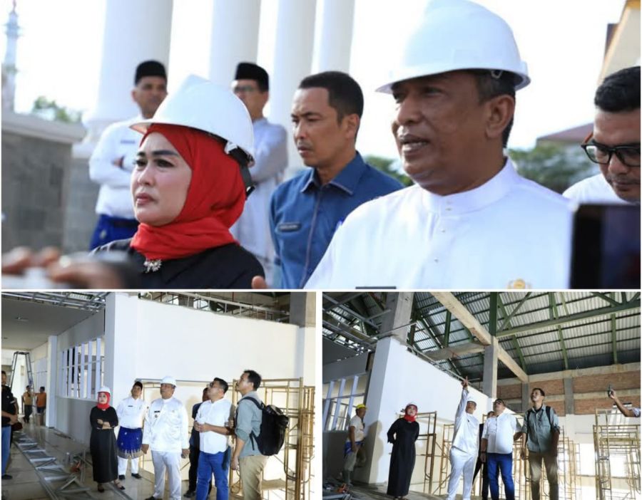 Bupati Rohul Tinjau Pembangunan Gedung DPRD Baru, Tekankan Mutu & Ketepatan Waktu