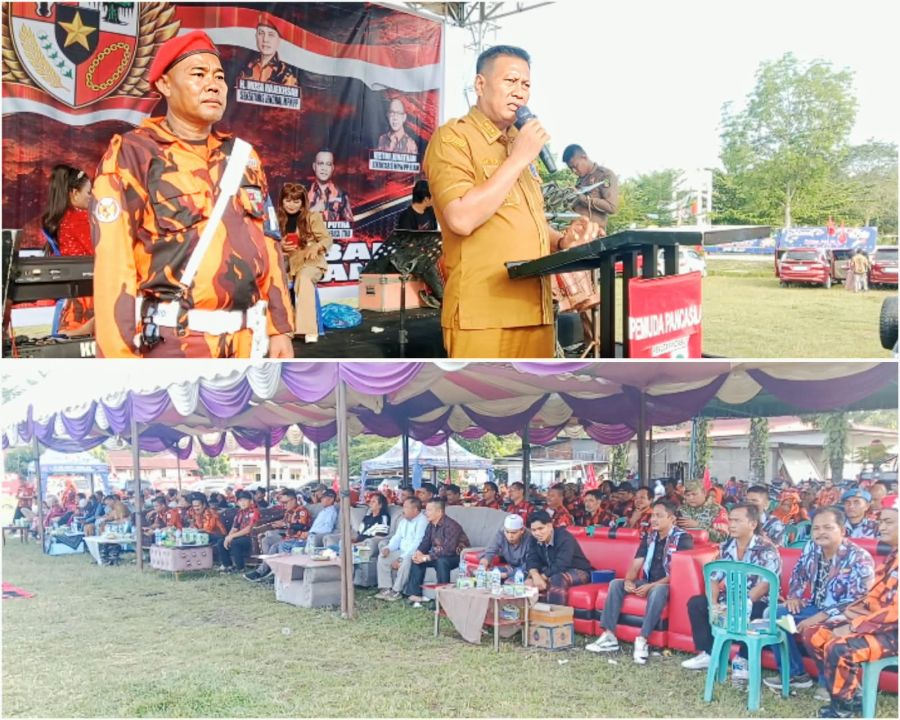 Camat Tambusai Utara Dorong Pemuda Pancasila Perkuat Sinergi dengan Pemerintah dan Masyarakat