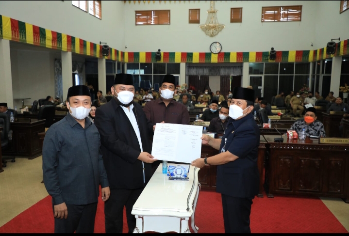 DPRD Dan Bupati Menyetujui RPJMD Tahun 2021-2026 Kabupaten Rohul