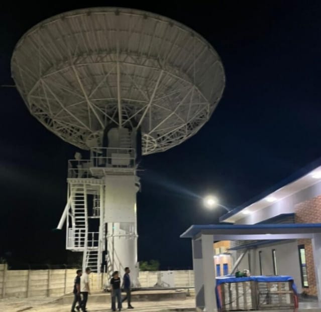 Esok, Presiden Joko Widodo Resmikan Stasiun Bumi SATRIA -1 & BTS 4G