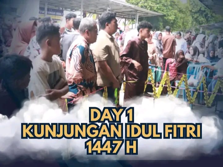Hari Pertama Kunjungan Idul Fitri 1447 H, Lapas Pasir Pangarayan Dipadati Keluarga Warga Binaan