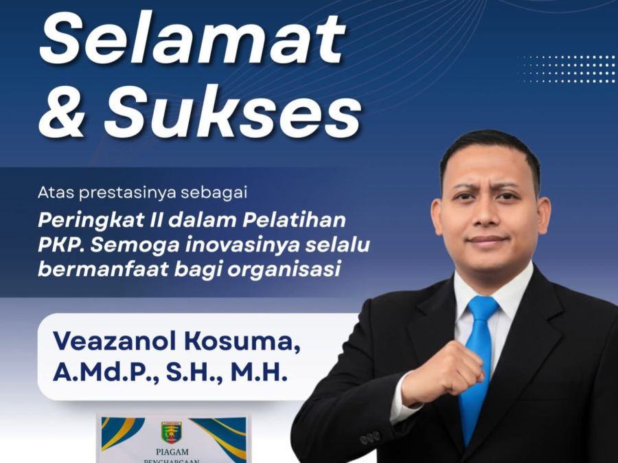 Ka.KPLP Lapas Pasir Pangarayan Ukir Prestasi di Tingkat Nasional Lewat Inovasi Aplikasi Waspada
