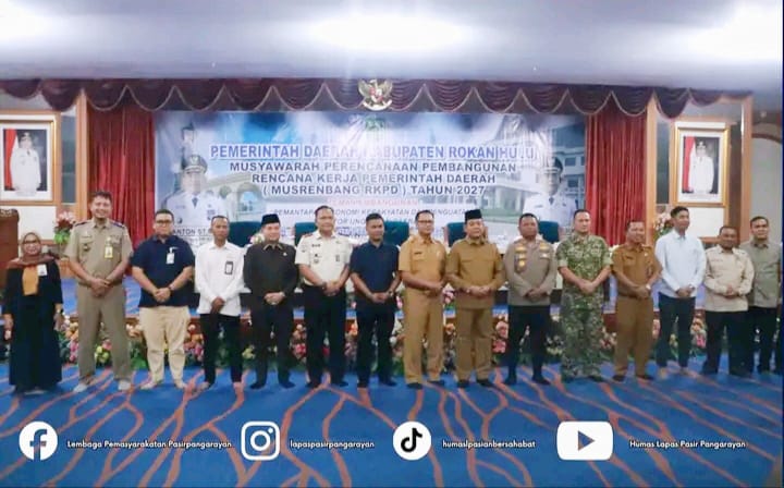 Kalapas Pasir Pangarayan Hadiri Musrenbang RKPD Kabupaten Rokan Hulu Tahun 2027