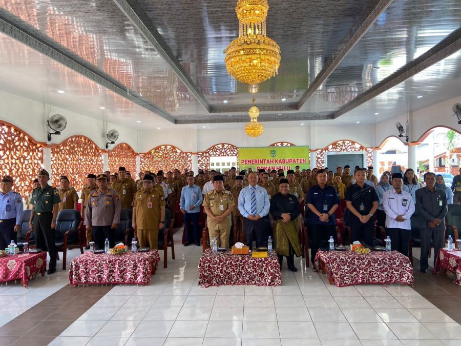 Melalui Sosialisasi, Kajari Berharap Bisa Meningkatkan Sinergitas Antara Pemkab & Kejari Rohul