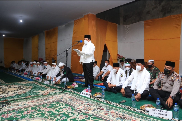 Milad Syekh Abdul Wahab Rokan, H.Sukiman Janji Bangun & Lanjutkan Sarana Suluk