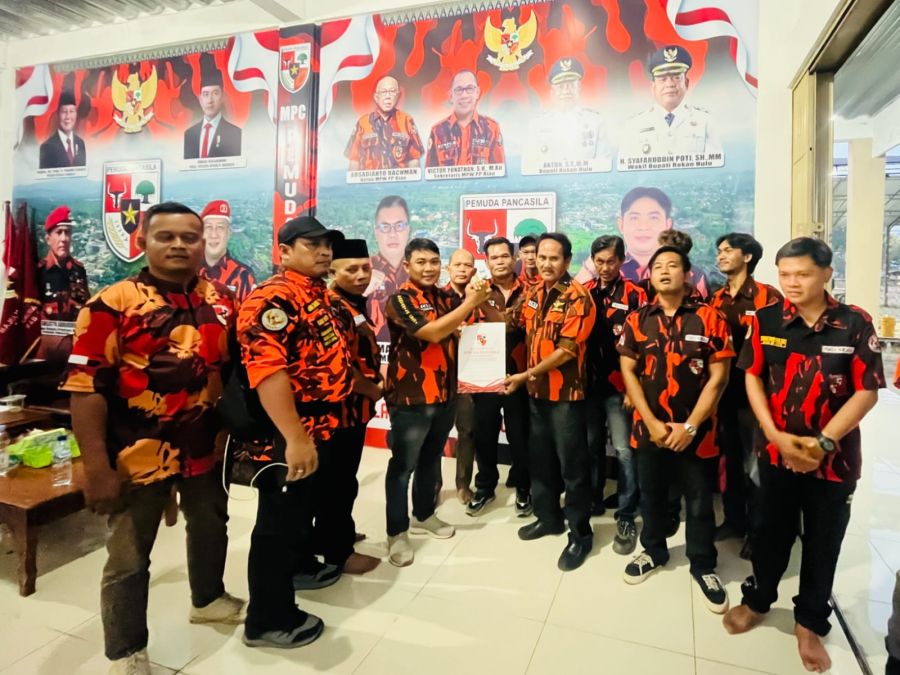 MPC Pemuda Pancasila Rohul Gerakkan Konsolidasi, PAC Tambusai Utara Dipimpin Karateker