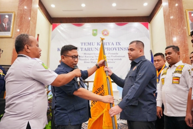 Muhammad Rahul Pimpin Karang Taruna Riau 2026–2031, Jhon Kanedy Berikan Dukungan dan Ucapan Selamat
