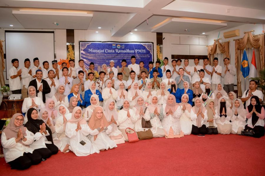 Munajat Cinta Ramadhan PMII Tahun 2026 Sukse Dilaksanakan Di Kampus STAI Tuanku Tambusai