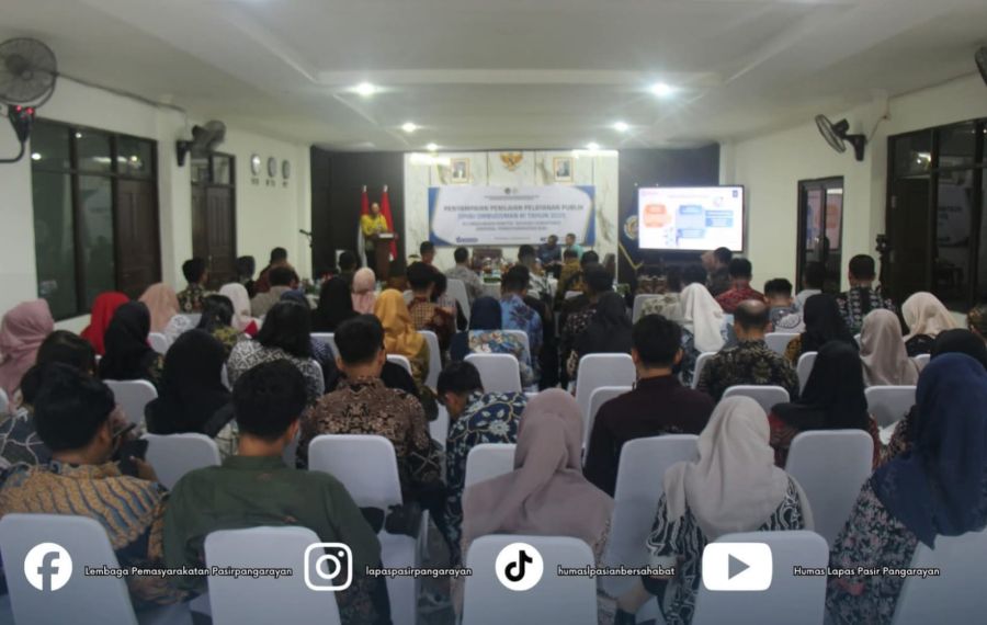 Ombudsman Riau Beri Nilai Sangat Baik untuk Pelayanan Publik Lapas Pasir Pangarayan