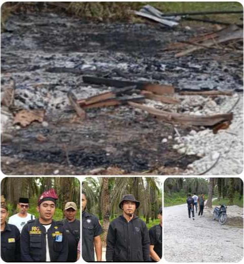 Pasca Pembakaran Pos Jaga di Eks PT Torganda, Ketegangan Masih Membayangi Rantau Kasai