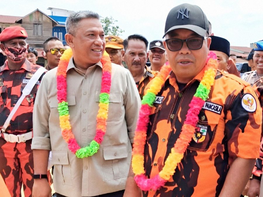 Pelantikan PAC Pemuda Pancasila Tambusai Utara, Bupati Rohul Tekankan Peran Strategis Pemuda