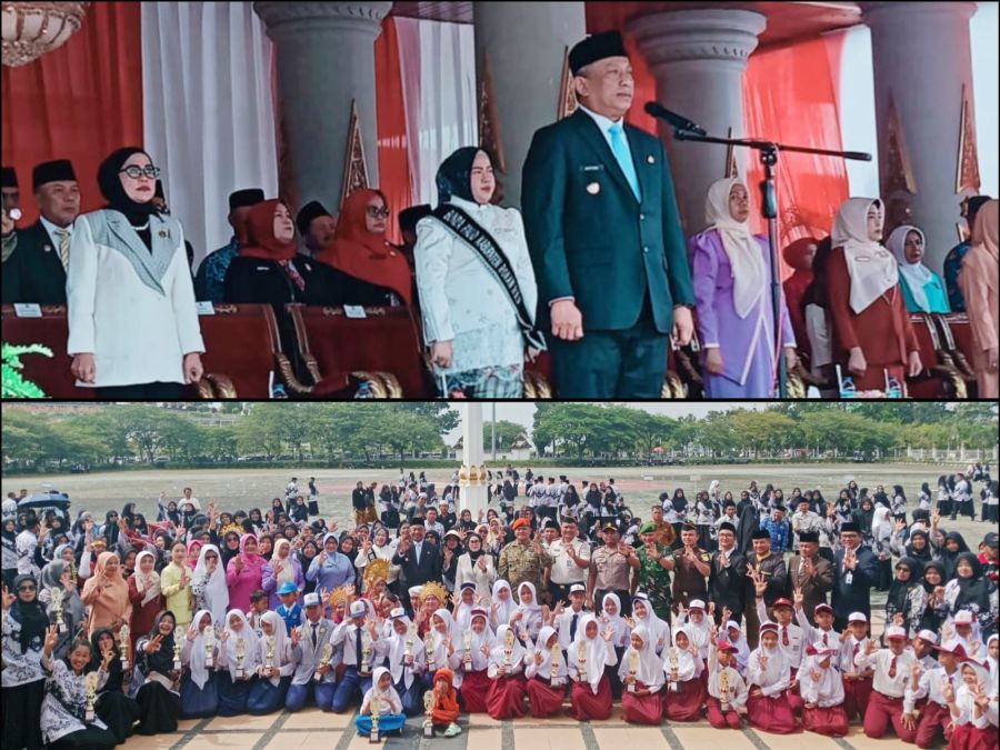 Pemkab Rokan Hulu Peringati Puncak Hardiknas 2026 dengan Upacara dan Pameran Pendidikan