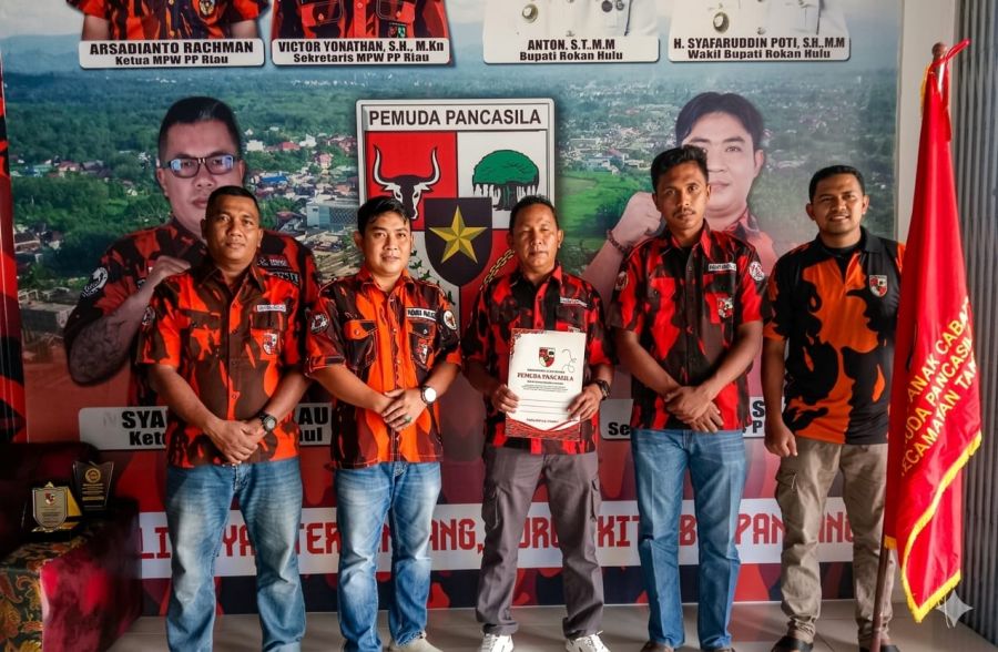 Pemuda Pancasila Rohul Perkuat Basis Organisasi, PAC Tandun Resmi Terima SK Karetaker