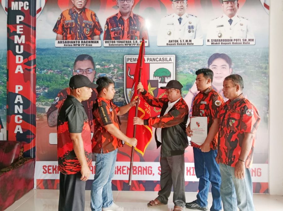 Penyerahan SK Karateker PAC Kepenuhan Hulu, MPC PP  Targetkan Percepatan Struktur Organisasi