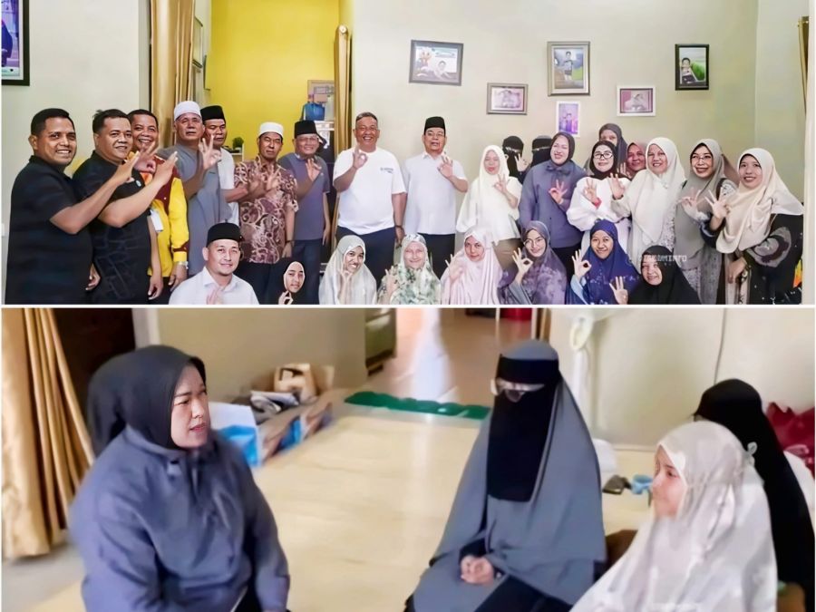 Perhatian Bupati Anton Menguatkan Mental Kafilah Rokan Hulu di Arena MTQ Provinsi Riau