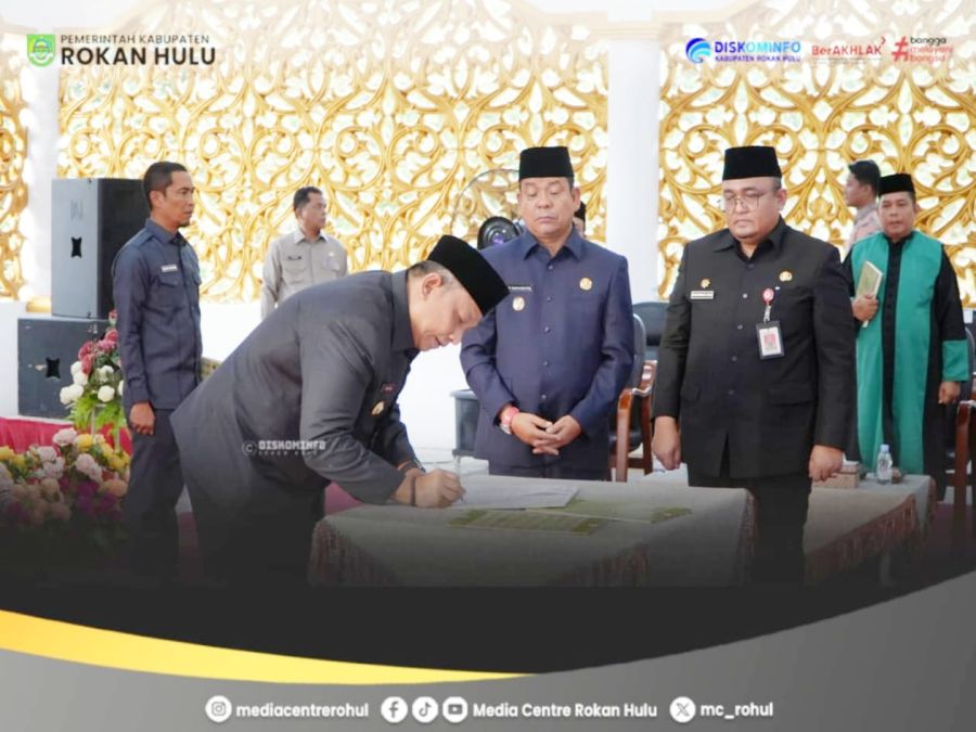 Perkuat Struktur OPD, Bupati Anton Resmi Lantik Pejabat Eselon II dan III Rokan Hulu