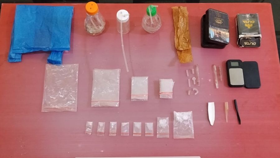 Polsek Rambah Hilir Ungkap Peredaran Sabu, Dua Pria Diamankan dengan Barang Bukti 5 Gram