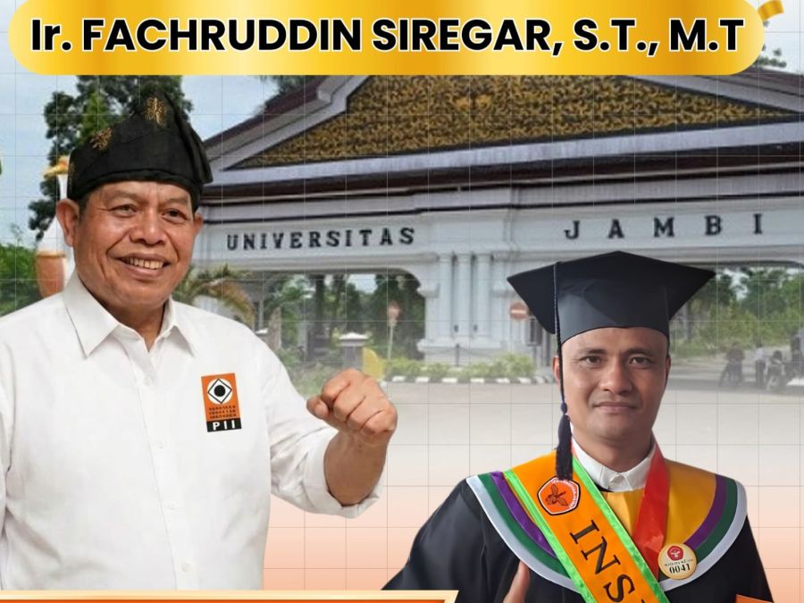 Resmi Bergelar Insinyur, Fachruddin Siregar Siap Perkuat Pembangunan Rokan Hulu
