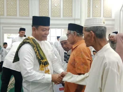 Safari Ramadan 1447 H, Pemda Rohul Serahkan Bantuan dan Pererat Silaturahmi di Kecamatan Ujung Batu