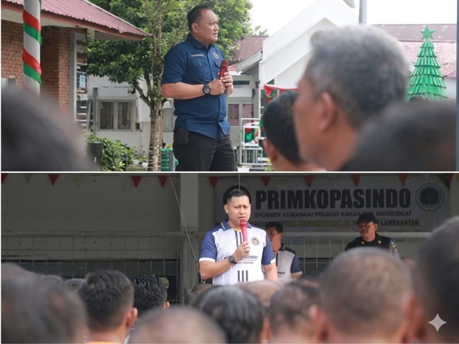 Sambung Rasa kepada Warga Binaan, Lapas Kelas IIB Pasir Pengaraian Terus Perkuat Keamanan dan Ketert