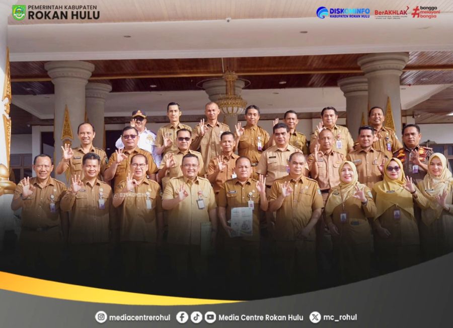 Sertijab Sekda Rohul, Yusmar Dorong Reformasi Kinerja dan Budaya Kerja ASN