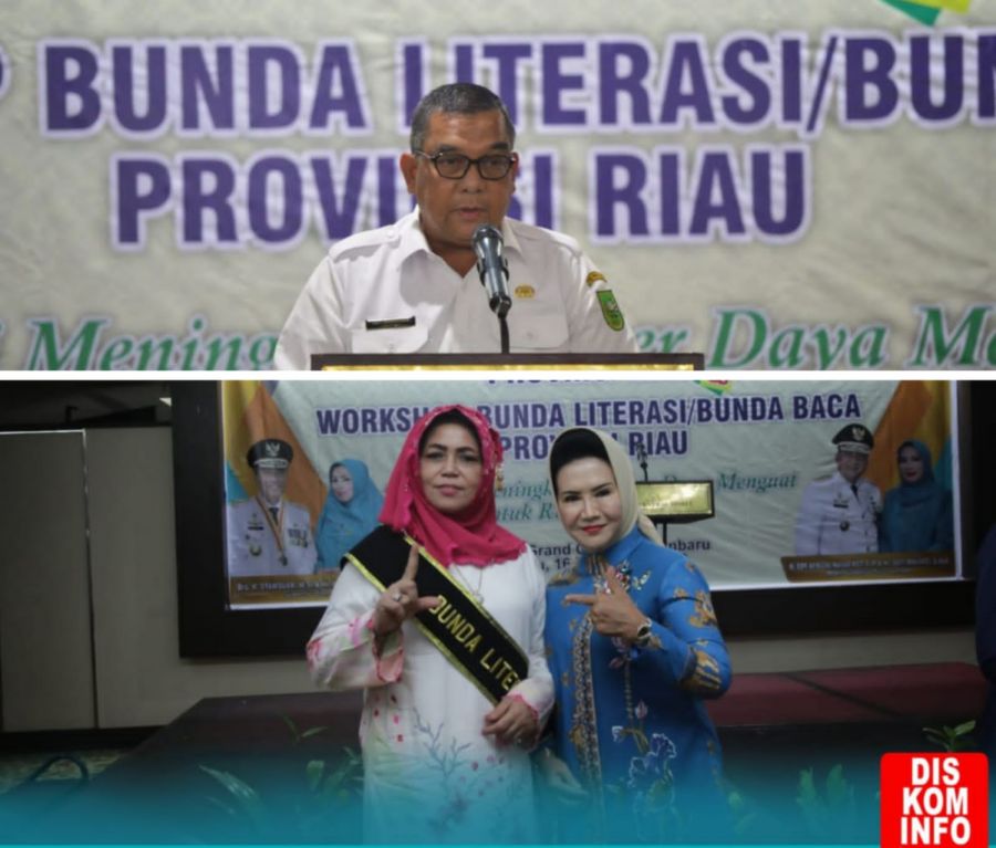 TP PKK Rohul Hadiri Pengukuhan Bunda Literasi Provinsi Riau