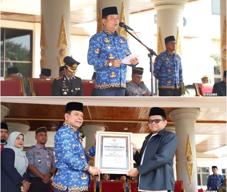 Wabup Rohul Syafaruddin Poti Pimpin Upacara Peringatan Hari Lahir Pancasila 2025